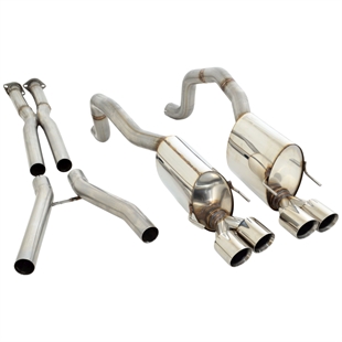 Friedrich Motorsport 70 mm Duplex Avgassystem Chevrolet Corvette C6